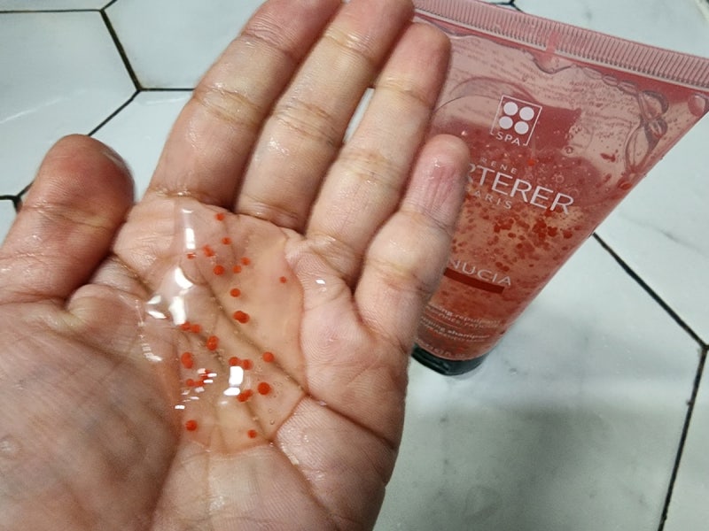 르네휘테르 토뉘시아 볼륨샴푸 직접써보니 더 좋아