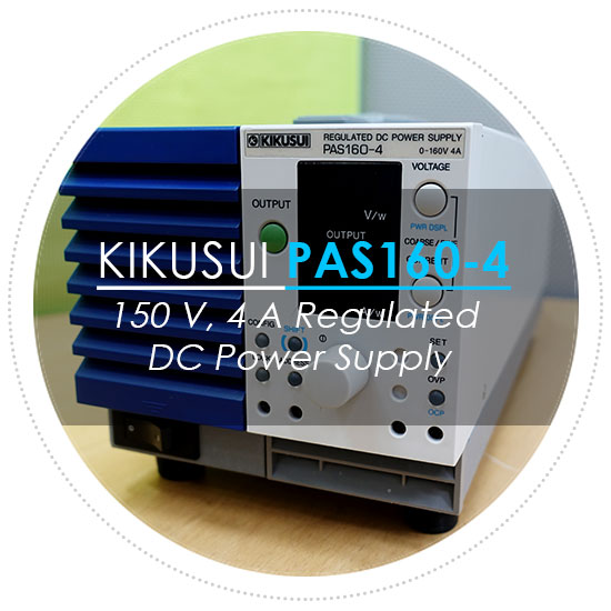  DC Power Supply 판매  Kikusui PAS160-4 키쿠수이 콤팩트 DC 파워서플라이
