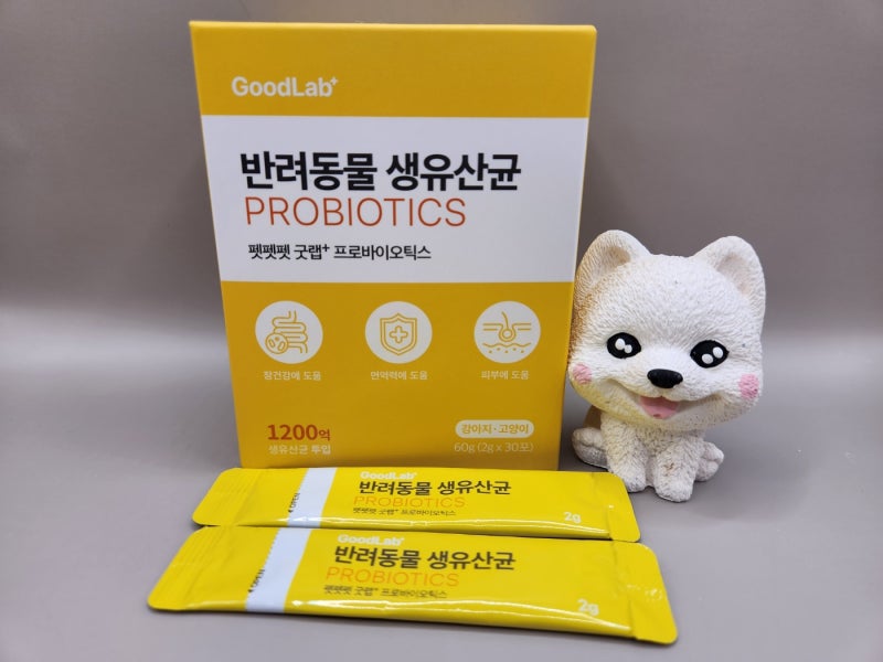 펫펫펫 굿랩 프로바이오틱스, 강아지설사영양제 펫펫펫 강아지 유산균추천