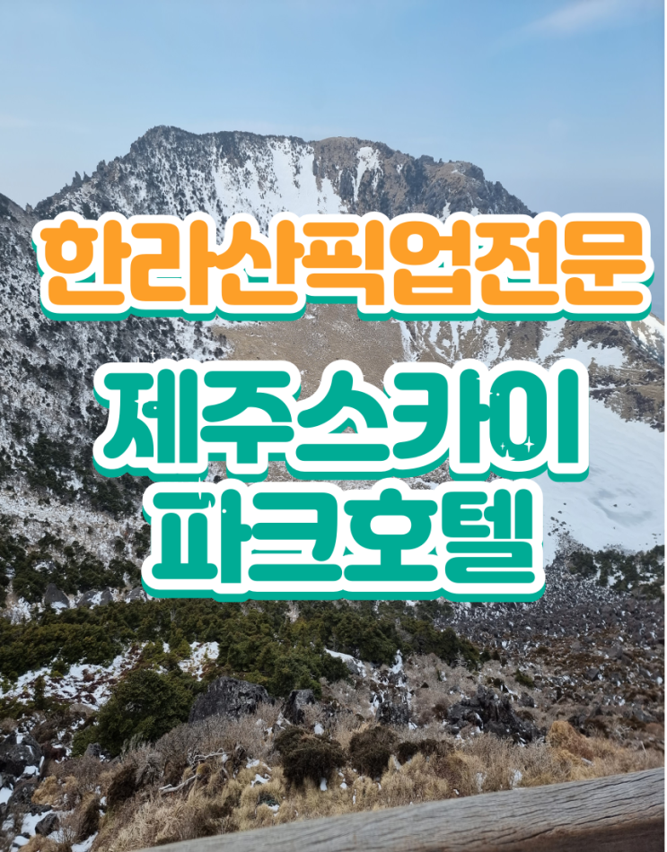  한라산픽업호텔 스카이파크호텔  제주1호점 추천