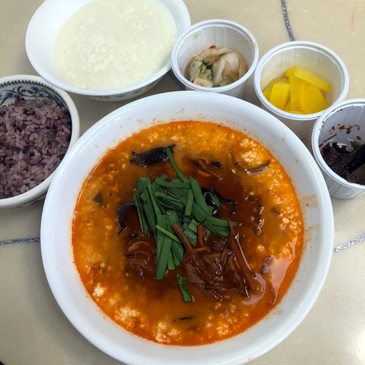  강릉 동화가든 짬뽕순두부 웨이팅 없는 포장도 존맛