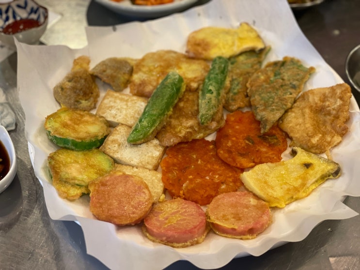  [수원 인계동] 비오면 항상 생각나는 모듬전 맛집 동막골 전집
