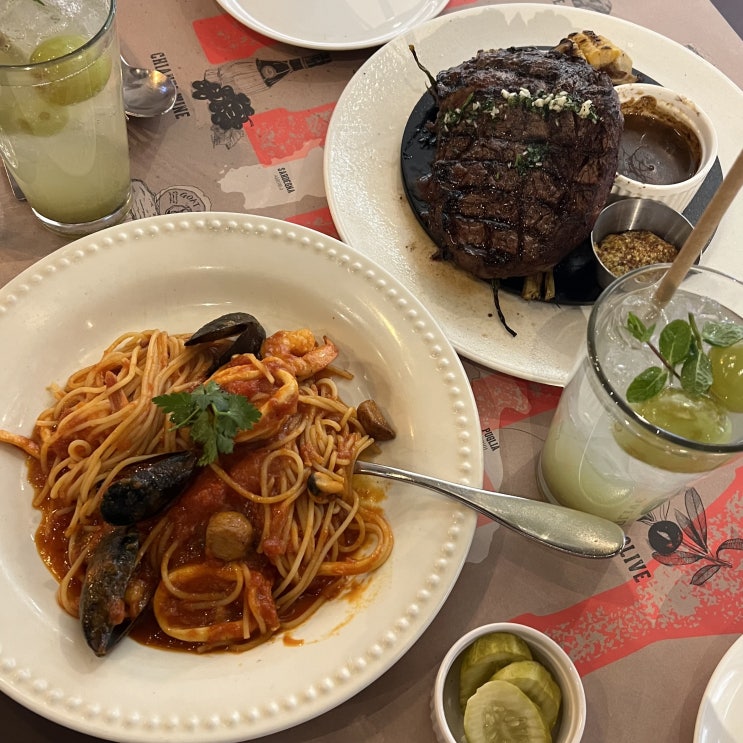  코엑스레스토랑 더플레이스 스테이크 맛집