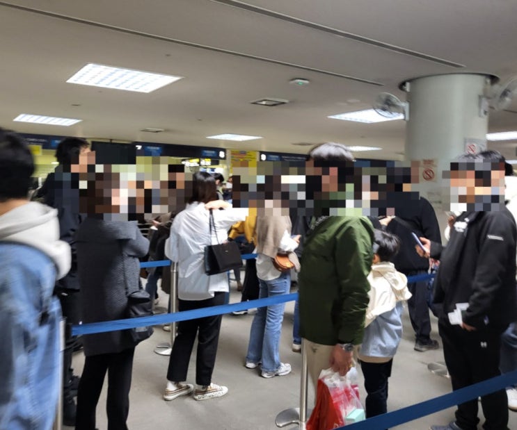  후쿠오카 입국 심사 과정과 대기 시간