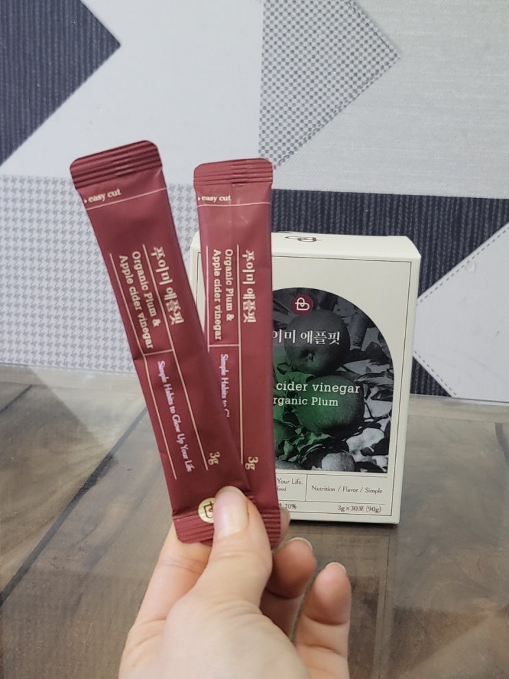  [내돈내산]역가수치 높은 새로운 효소 '푸이미 애플핏' 리얼 리뷰