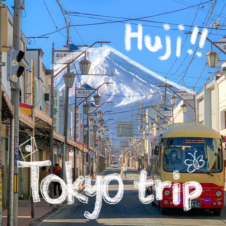 Tokyo Travel 3day  | 후지산보러 가와구치코 간 날 | 새벽택시타고 달려가 