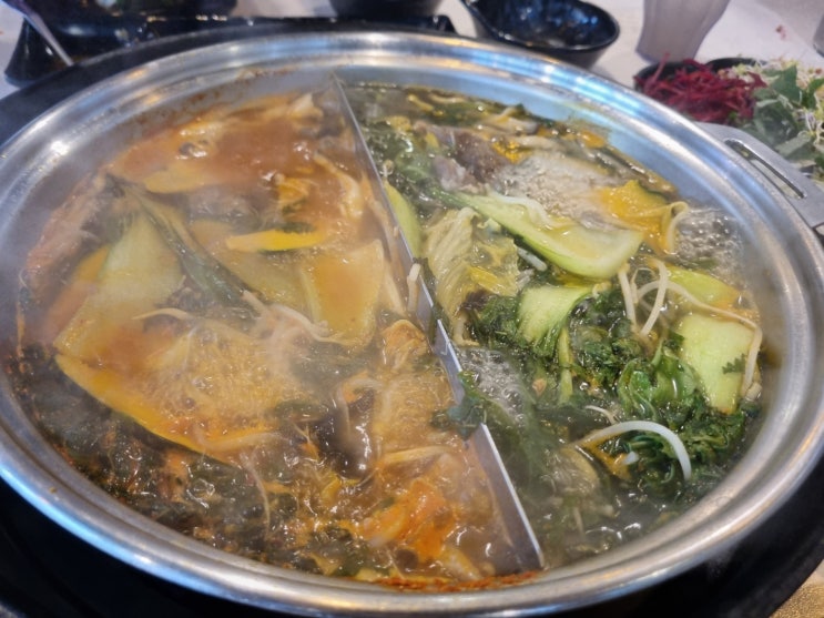  대전 시청역 샤브샤브 맛집, 쌈주머니 점심특선
