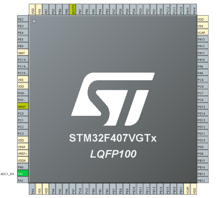  STM32F4 ADC Interrupt 예제 Code