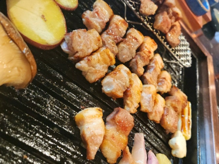  오늘의 일상:) 부산에 고기 직접 구워주는 "마장동김씨 하단점"