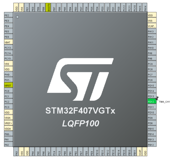  STM32F4 PWM 예제 Code