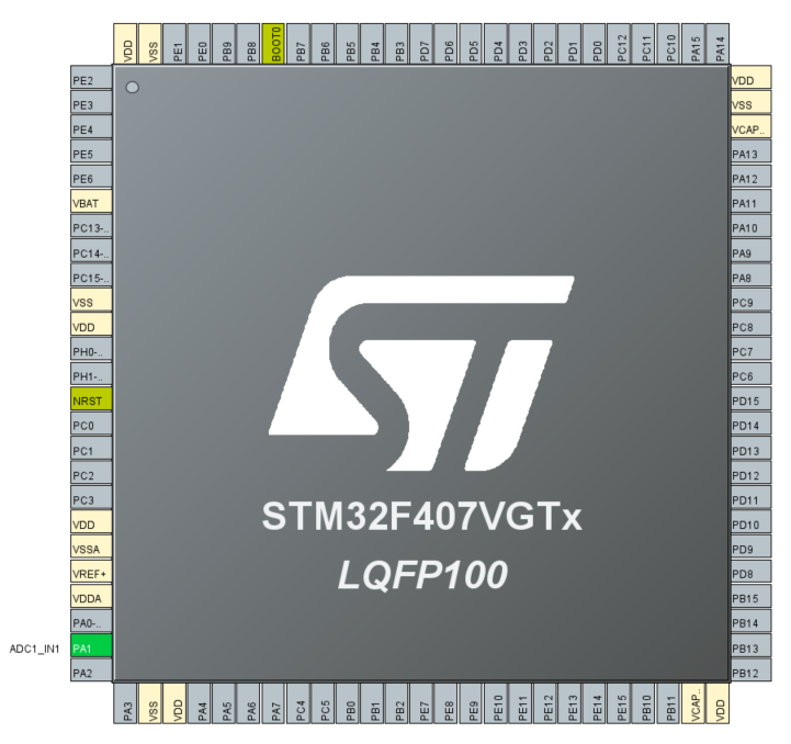 STM32F4 ADC SW Trigger 예제 Code