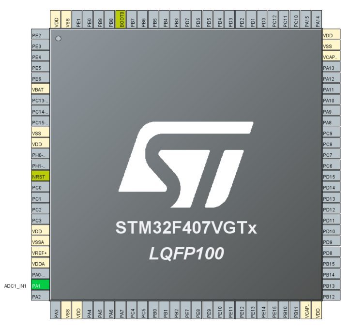  STM32F4 ADC SW Trigger 예제 Code