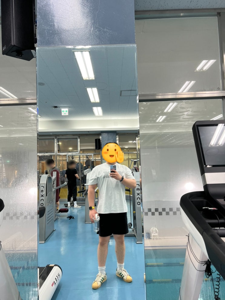  감자의 운동일기 수영 왕초보 탈출 및 헬스편