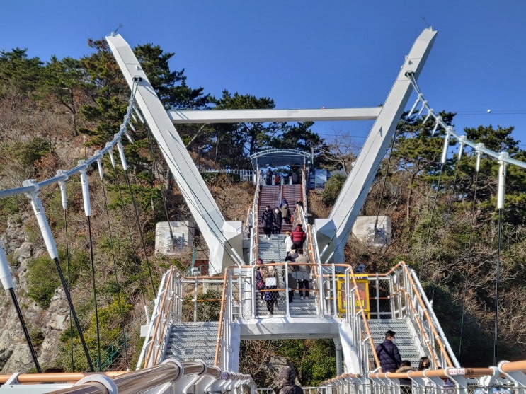 부산광역시 여행 (송도용궁구름다리 : 2020년 6월 재탄생하여 부산 서구의 새로운 랜드마크로 자리매김하고 있는 현수 보행교)