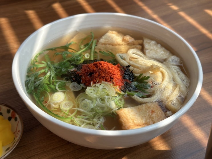  어묵이 맛있는 발산역 우동집 밀동
