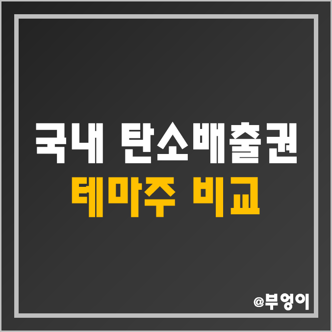 국내 탄소중립 및 배출권 관련주 비교 - 에코프로 에이치엔 컴트로스 그린케미칼 세종공업 한솔홈데코 이건산업 유니드 KC코트렐 에코바이오 주식 주가 시가총액 배당금 수익률 비교