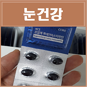 뉴트리코어 루테인 아스타잔틴 초임계 후기 총정리 내돈내산 후기