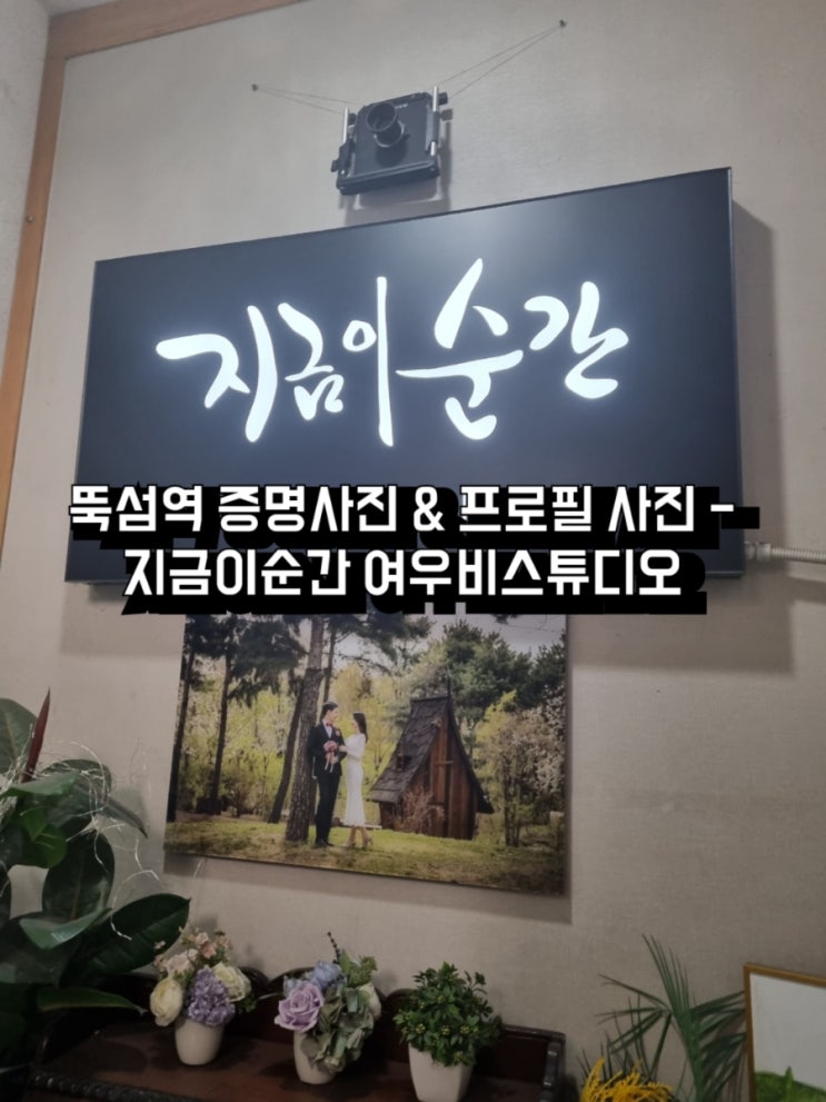  서울 성수, 뚝섬역 증명사진 & 프로필사진 - 지금이순간 여우비 스튜디오 웨딩사진 바디프로필까지!