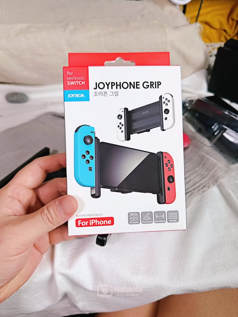 아이폰게임패드 조이트론 조이폰그립, 모바일게임 닌텐도조이콘 : 네이버 블로그