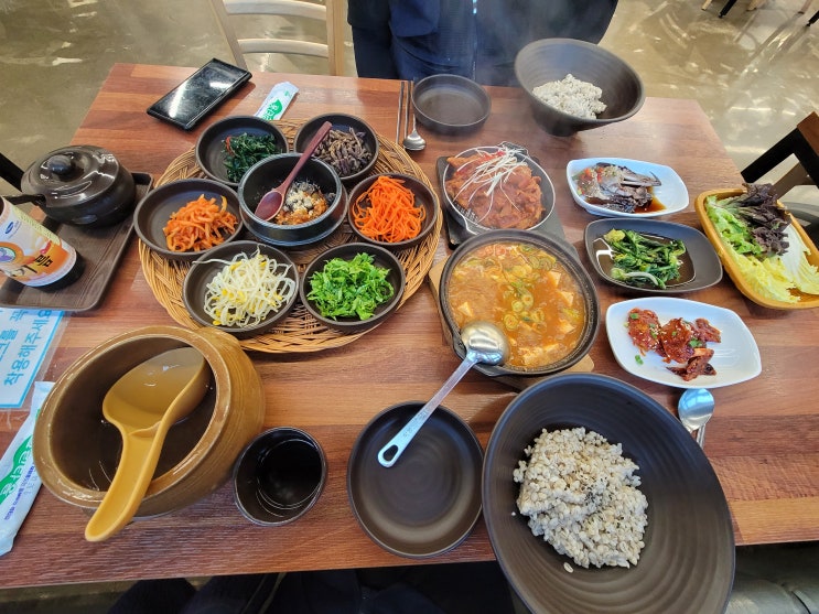  학익동 '보리밥한상' 가성비 한식 백반 맛집