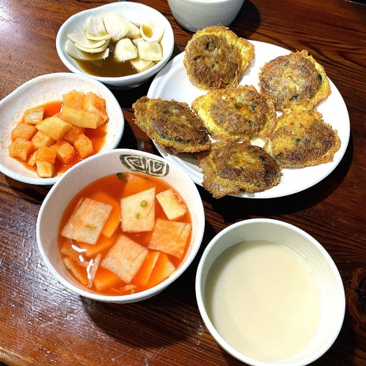  부산 남포동 동그랑땡 맛집 종로빈대떡 부평본점!