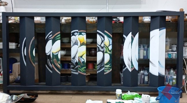  한국의 김치유산균그림, 송보영 작가가 구현한 김치이미지
