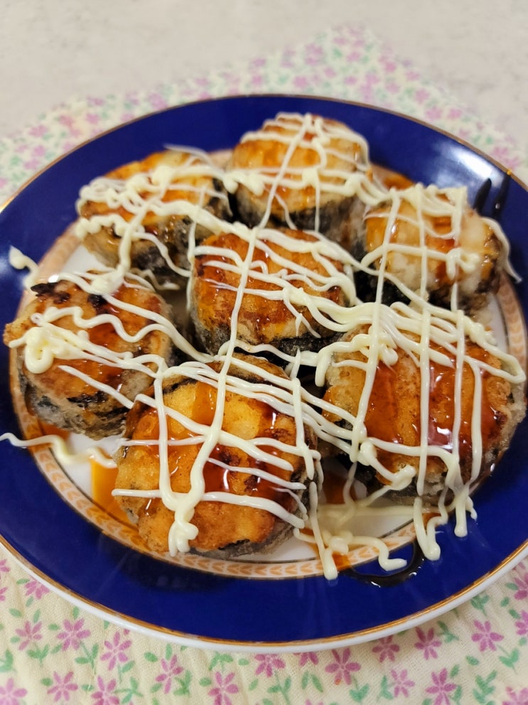  초간단 순두부 김말이 만들기 다이어트 라이스페이퍼 요리