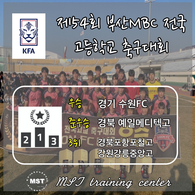 제54회 부산MBC 전국고등학교 축구대회