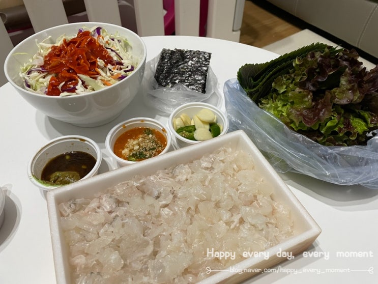  기흥역 청미세꼬시, 회포장해서 집에서 옴뇸뇸!! 세꼬시의 세계에 빠짐~~
