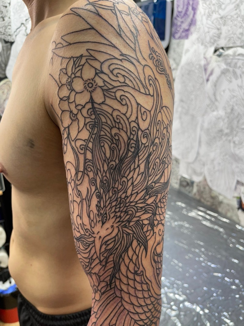 에이스테 문신 | TikTok, image size:800x1067