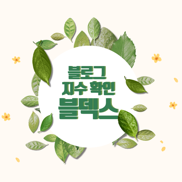  도데체 블로그 지수 확인 어떻게? <블덱스> 최적화블로그란?