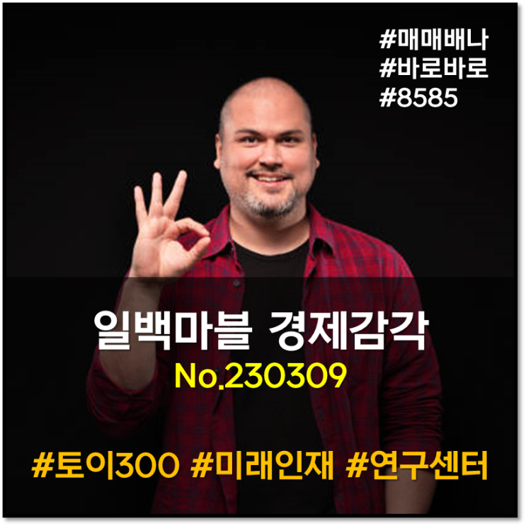 일백마블 종합감각 : 미국시장 딜레마 K 베터리 (230309)