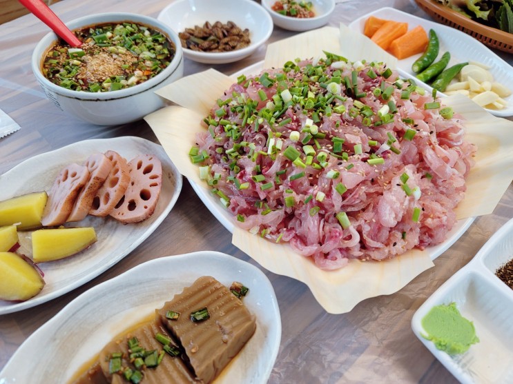 밀양맛집 :: 향어회 맛있는 삼랑진 '낙동횟집'