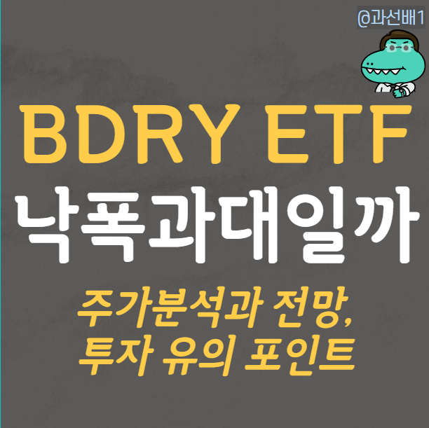  BDRY ETF 폭락으로 낙폭과대 수준, 향후 주가전망은?