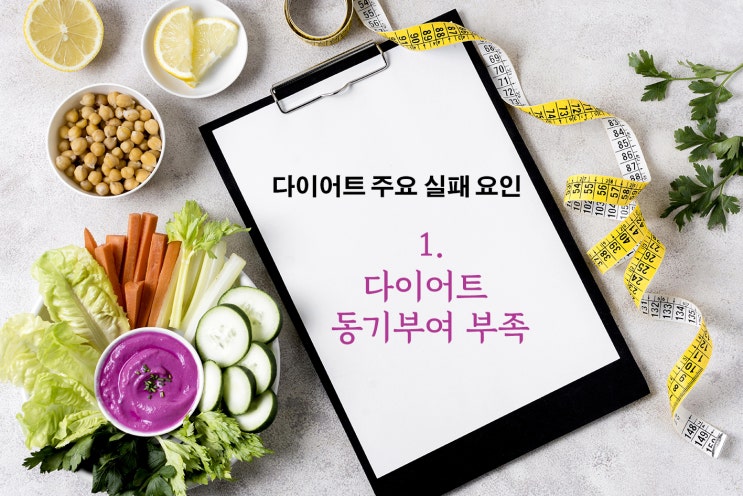  다이어트 동기부여 부족