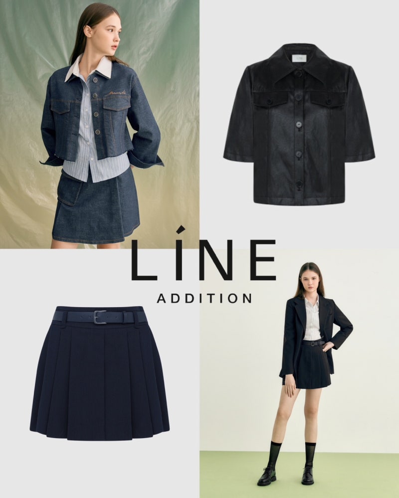 봄 데일리룩 라인어디션(LINE ADDITION) 하객룩 셋업룩 완성