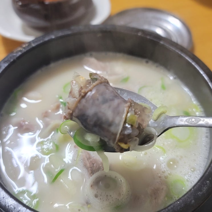  부천 약수진순대국 국물맛이 진짜찐이야