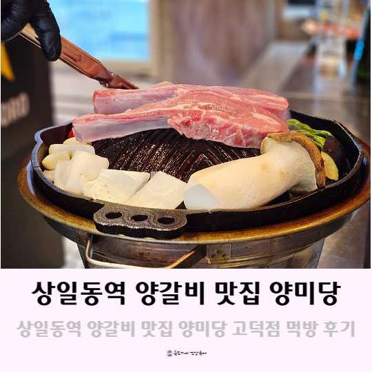 나만 몰랐던 상일동역 양갈비 맛집 양미당 고덕점 나만 몰랐던 상일동역 양갈비 맛집 양미당 고덕점