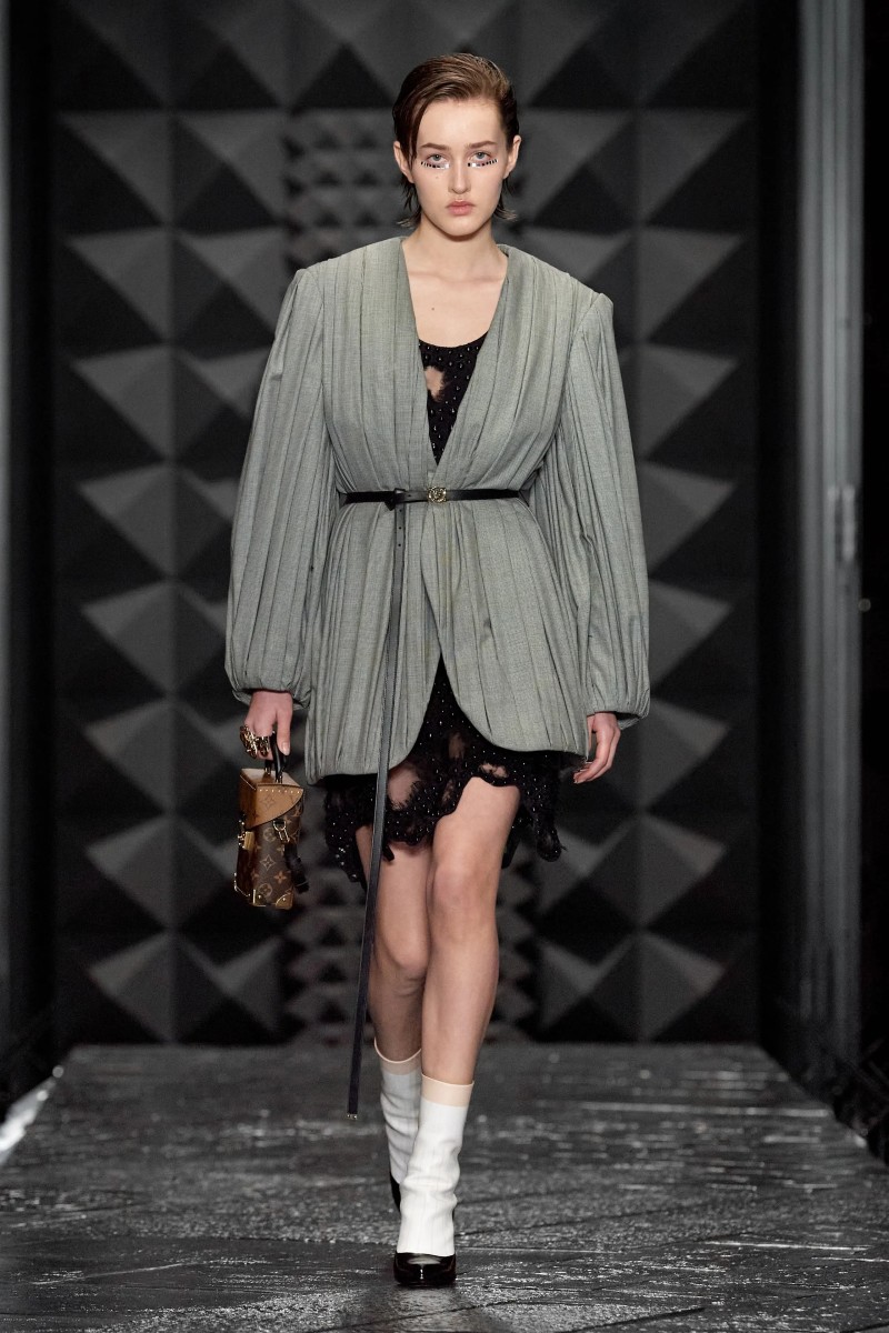 Hyein attending the Louis Vuitton Womenswear Fall Winter 2023-2024