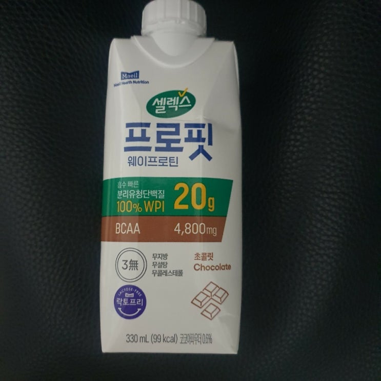  당류0 셀렉스 웨이프로틴: 든든한 다이어트 음료 굿, 맛도 양도 좋아요/매일유업