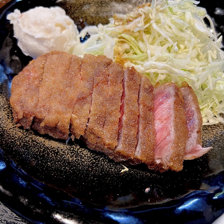 오사카 먹부림 기록 / 규카츠맛집 토미타규카츠