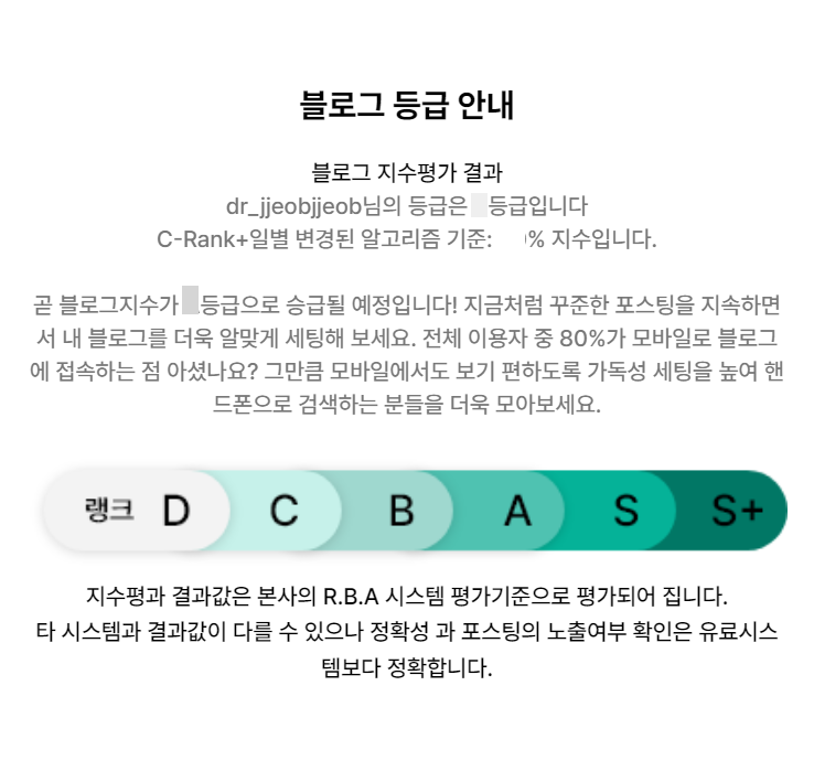 재미로하는 내 블로그 지수 확인하는 사이트 모음