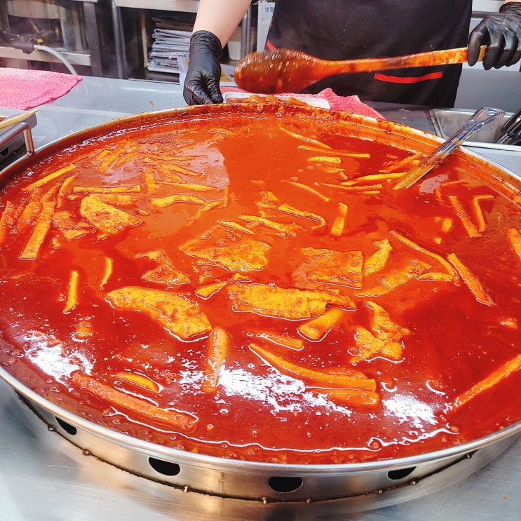  부산 명지 떡볶이맛집! 기분좋은 매콤함! 분식점 화오뎅떡볶이~