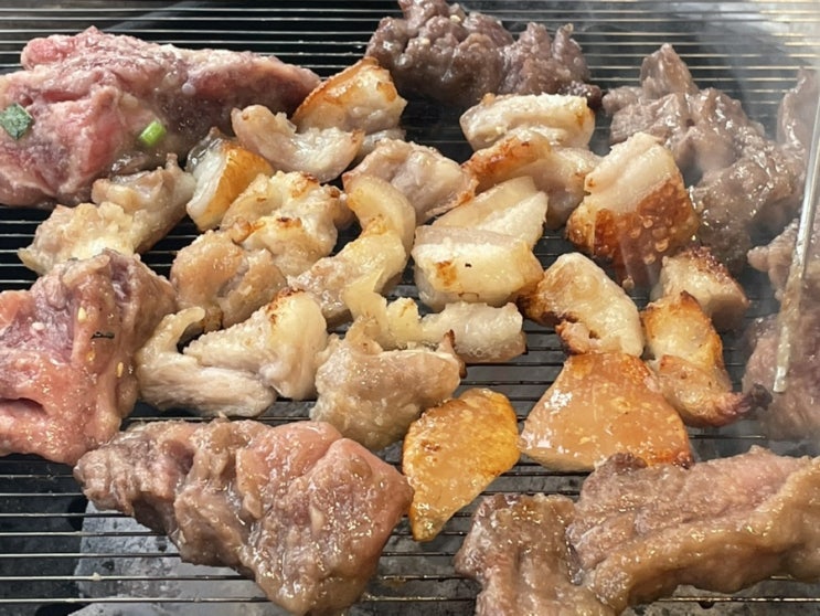 [태릉입구역 맛집] 동적깡통구이 태릉입구직영점 - 막창 맛과 돼지껍데기 식감을 동시에 즐길 수 있는 꼬불살