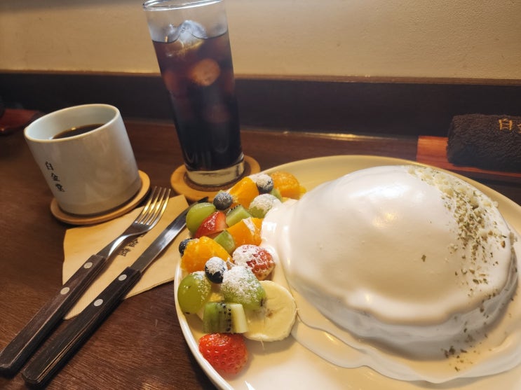  [별내/카페거리]수플레 케이크 브런치 맛집 백금당