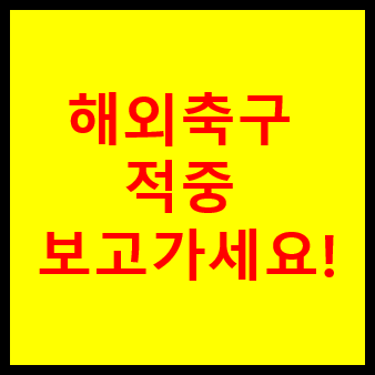  프로토승부식29회차 고배당추천경기 해외축구 추천경기