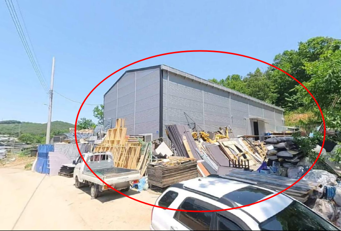  경기 화성시 팔탄면 월문리 공장창고 대지300평건물108평 경매가4억6천만원 수익성 4m도로접 2019년준공 건물고8m 화성월문초등학교 신축공장창고매매경매 무료법원경매정보