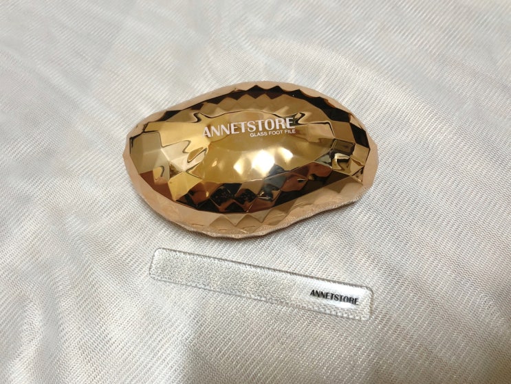  발뒤꿈치 각질 제거기 추천! ANNETBRUSH(아넷브러쉬) "글라스 풋파일" 리뷰!