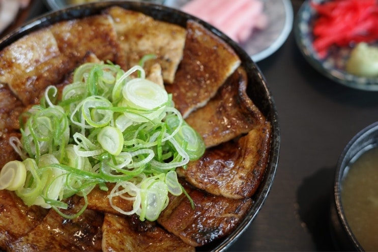  제주도 애월 숯불덮밥화리 : 유수암 부타동맛집 아기랑 가기에도 좋아요