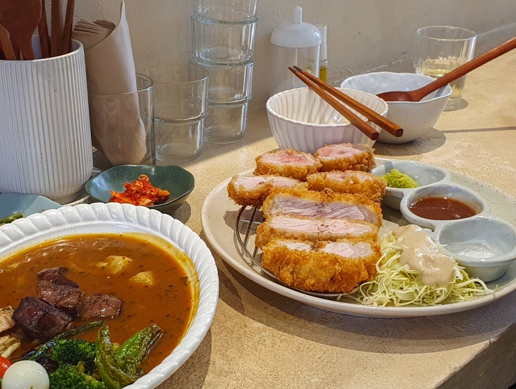  동대구역 근처 숯불 맛 나는 돈카츠 맛집 '심지' 강추